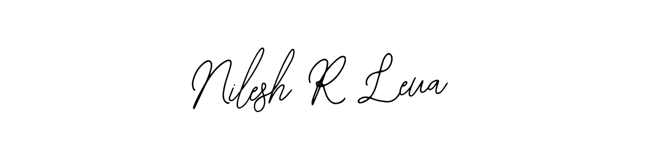 Best and Professional Signature Style for Nilesh R Leua. Bearetta-2O07w Best Signature Style Collection. Nilesh R Leua signature style 12 images and pictures png