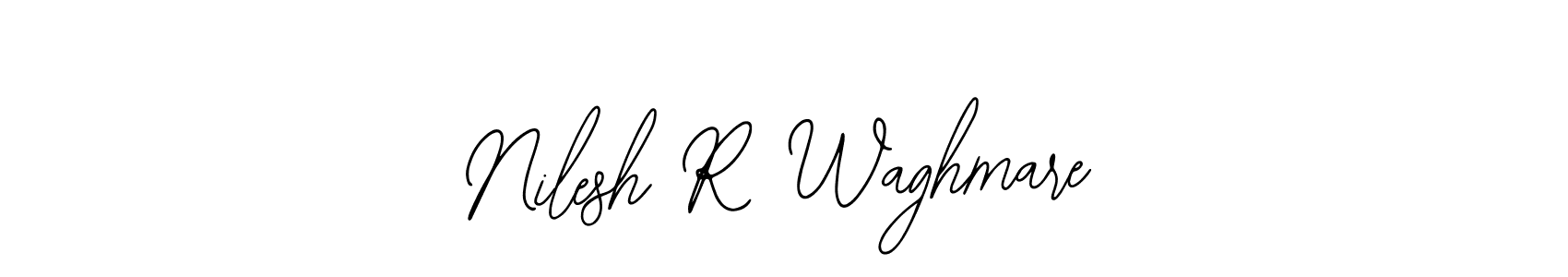 The best way (Bearetta-2O07w) to make a short signature is to pick only two or three words in your name. The name Nilesh R Waghmare include a total of six letters. For converting this name. Nilesh R Waghmare signature style 12 images and pictures png