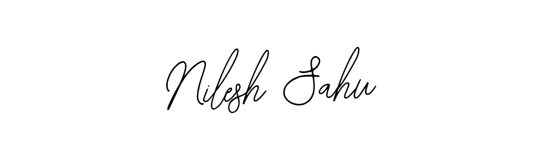 Nilesh Sahu stylish signature style. Best Handwritten Sign (Bearetta-2O07w) for my name. Handwritten Signature Collection Ideas for my name Nilesh Sahu. Nilesh Sahu signature style 12 images and pictures png