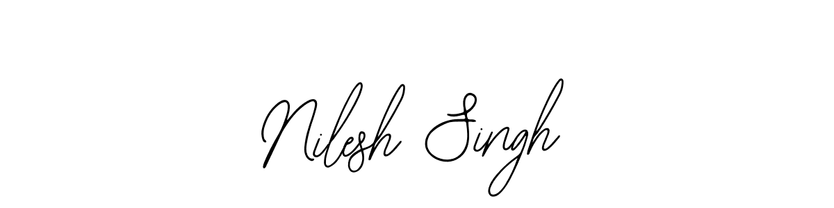 How to Draw Nilesh Singh signature style? Bearetta-2O07w is a latest design signature styles for name Nilesh Singh. Nilesh Singh signature style 12 images and pictures png