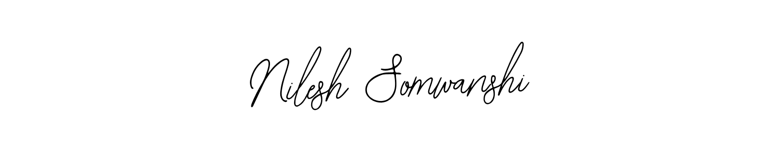 Make a beautiful signature design for name Nilesh Somwanshi. With this signature (Bearetta-2O07w) style, you can create a handwritten signature for free. Nilesh Somwanshi signature style 12 images and pictures png