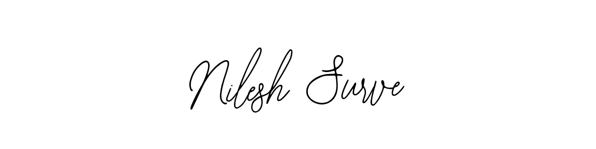 Make a beautiful signature design for name Nilesh Surve. With this signature (Bearetta-2O07w) style, you can create a handwritten signature for free. Nilesh Surve signature style 12 images and pictures png
