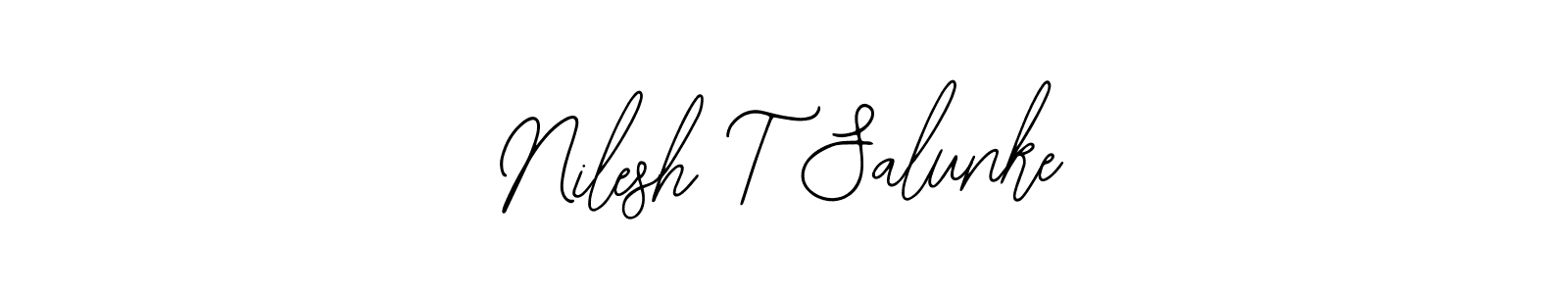 Create a beautiful signature design for name Nilesh T Salunke. With this signature (Bearetta-2O07w) fonts, you can make a handwritten signature for free. Nilesh T Salunke signature style 12 images and pictures png