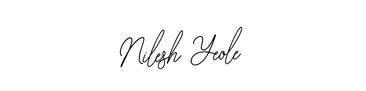 Also we have Nilesh Yeole name is the best signature style. Create professional handwritten signature collection using Bearetta-2O07w autograph style. Nilesh Yeole signature style 12 images and pictures png