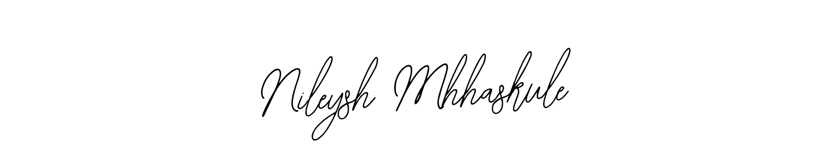 This is the best signature style for the Nileysh Mhhaskule name. Also you like these signature font (Bearetta-2O07w). Mix name signature. Nileysh Mhhaskule signature style 12 images and pictures png