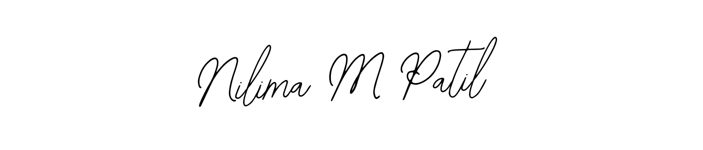 Make a short Nilima M Patil signature style. Manage your documents anywhere anytime using Bearetta-2O07w. Create and add eSignatures, submit forms, share and send files easily. Nilima M Patil signature style 12 images and pictures png