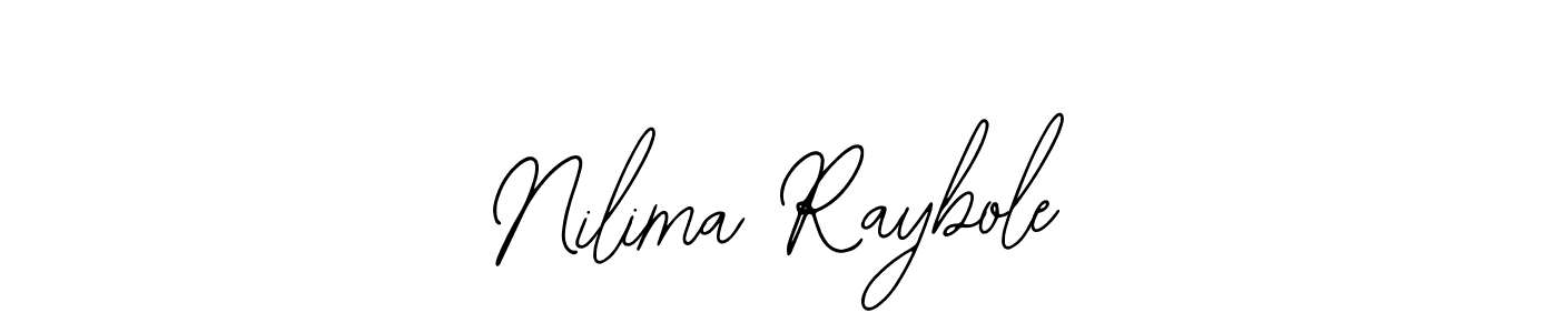 if you are searching for the best signature style for your name Nilima Raybole. so please give up your signature search. here we have designed multiple signature styles  using Bearetta-2O07w. Nilima Raybole signature style 12 images and pictures png