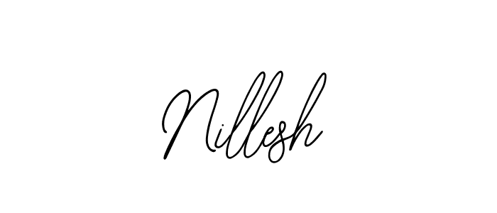 Similarly Bearetta-2O07w is the best handwritten signature design. Signature creator online .You can use it as an online autograph creator for name Nillesh. Nillesh signature style 12 images and pictures png