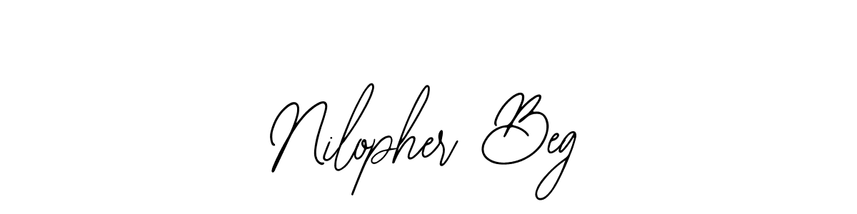 Create a beautiful signature design for name Nilopher Beg. With this signature (Bearetta-2O07w) fonts, you can make a handwritten signature for free. Nilopher Beg signature style 12 images and pictures png