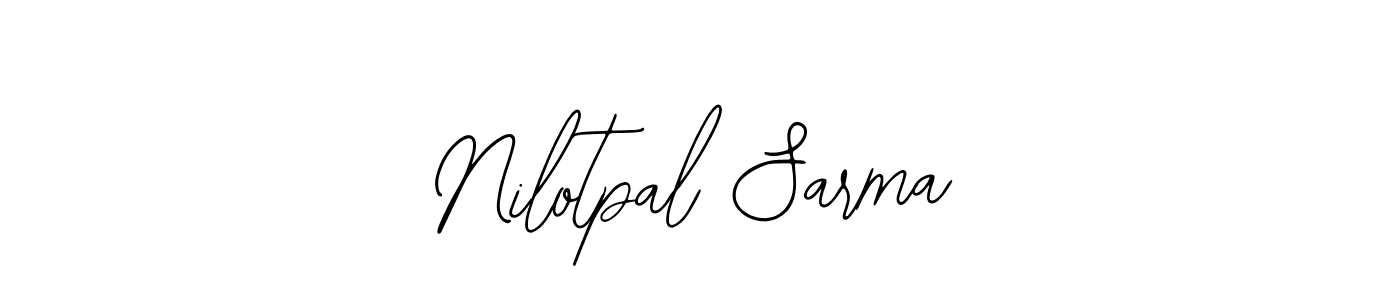 Design your own signature with our free online signature maker. With this signature software, you can create a handwritten (Bearetta-2O07w) signature for name Nilotpal Sarma. Nilotpal Sarma signature style 12 images and pictures png