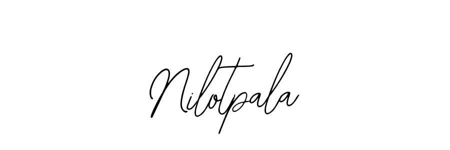 Also You can easily find your signature by using the search form. We will create Nilotpala name handwritten signature images for you free of cost using Bearetta-2O07w sign style. Nilotpala signature style 12 images and pictures png