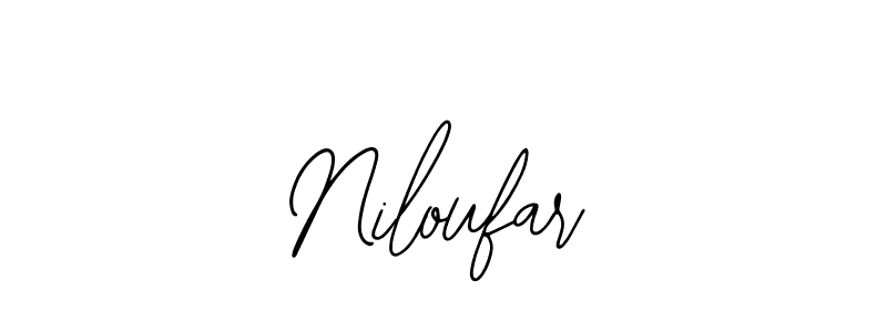 Make a beautiful signature design for name Niloufar. With this signature (Bearetta-2O07w) style, you can create a handwritten signature for free. Niloufar signature style 12 images and pictures png