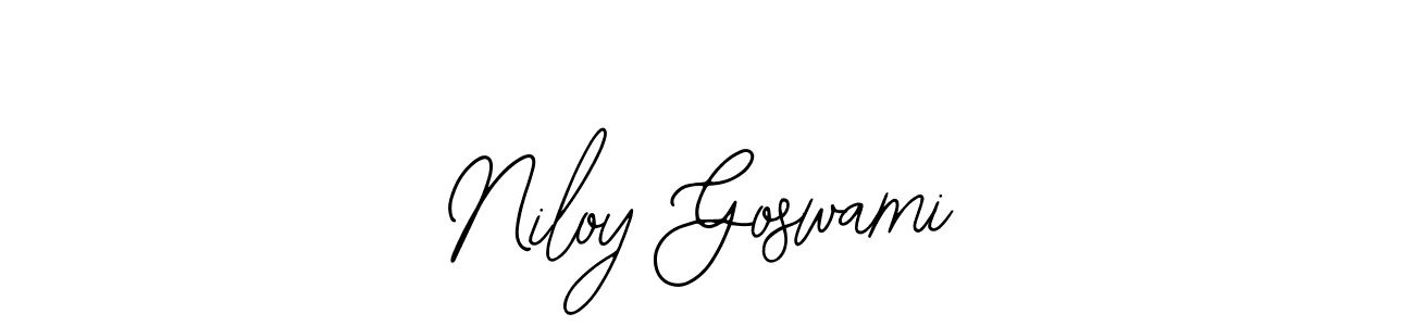 Design your own signature with our free online signature maker. With this signature software, you can create a handwritten (Bearetta-2O07w) signature for name Niloy Goswami. Niloy Goswami signature style 12 images and pictures png