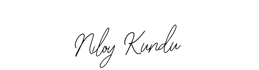How to make Niloy Kundu signature? Bearetta-2O07w is a professional autograph style. Create handwritten signature for Niloy Kundu name. Niloy Kundu signature style 12 images and pictures png