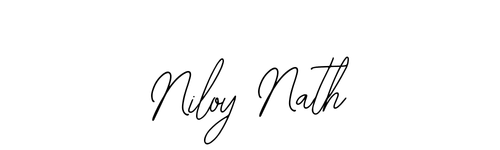 The best way (Bearetta-2O07w) to make a short signature is to pick only two or three words in your name. The name Niloy Nath include a total of six letters. For converting this name. Niloy Nath signature style 12 images and pictures png