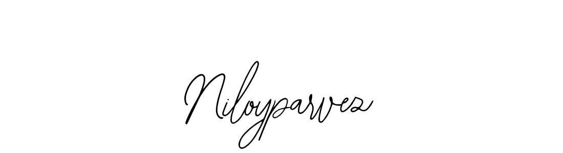 How to make Niloyparvez signature? Bearetta-2O07w is a professional autograph style. Create handwritten signature for Niloyparvez name. Niloyparvez signature style 12 images and pictures png