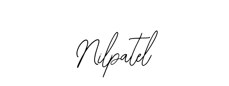 if you are searching for the best signature style for your name Nilpatel. so please give up your signature search. here we have designed multiple signature styles  using Bearetta-2O07w. Nilpatel signature style 12 images and pictures png