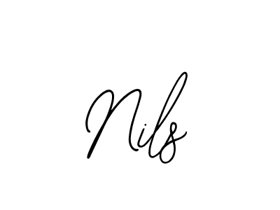 Nils stylish signature style. Best Handwritten Sign (Bearetta-2O07w) for my name. Handwritten Signature Collection Ideas for my name Nils. Nils signature style 12 images and pictures png