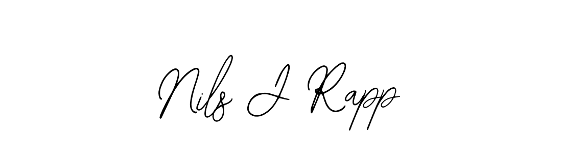 Design your own signature with our free online signature maker. With this signature software, you can create a handwritten (Bearetta-2O07w) signature for name Nils J Rapp. Nils J Rapp signature style 12 images and pictures png