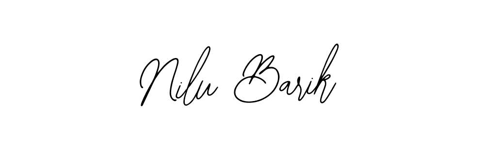 Also we have Nilu Barik name is the best signature style. Create professional handwritten signature collection using Bearetta-2O07w autograph style. Nilu Barik signature style 12 images and pictures png