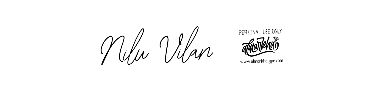 Make a beautiful signature design for name Nilu Vilan  2. With this signature (Bearetta-2O07w) style, you can create a handwritten signature for free. Nilu Vilan  2 signature style 12 images and pictures png