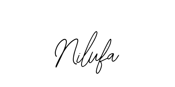Nilufa stylish signature style. Best Handwritten Sign (Bearetta-2O07w) for my name. Handwritten Signature Collection Ideas for my name Nilufa. Nilufa signature style 12 images and pictures png