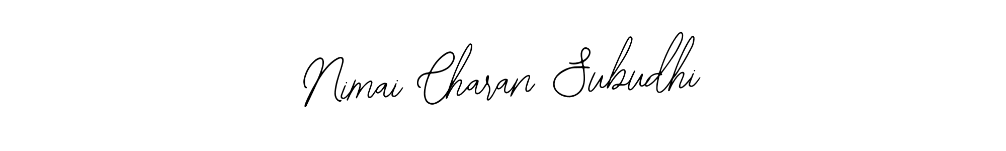 Bearetta-2O07w is a professional signature style that is perfect for those who want to add a touch of class to their signature. It is also a great choice for those who want to make their signature more unique. Get Nimai Charan Subudhi name to fancy signature for free. Nimai Charan Subudhi signature style 12 images and pictures png