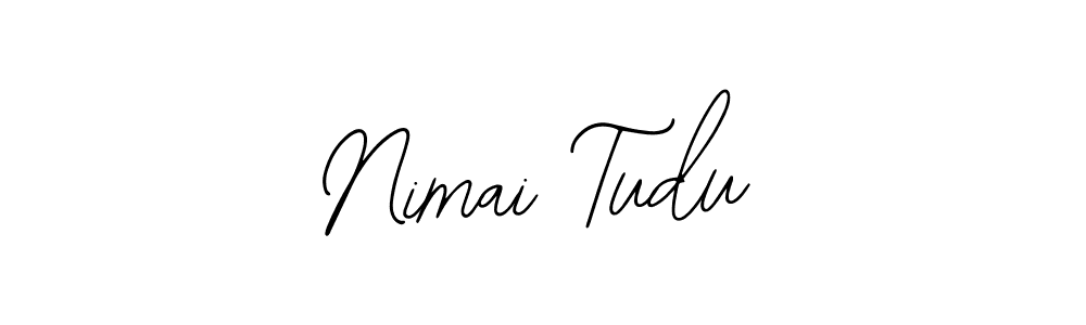 if you are searching for the best signature style for your name Nimai Tudu. so please give up your signature search. here we have designed multiple signature styles  using Bearetta-2O07w. Nimai Tudu signature style 12 images and pictures png