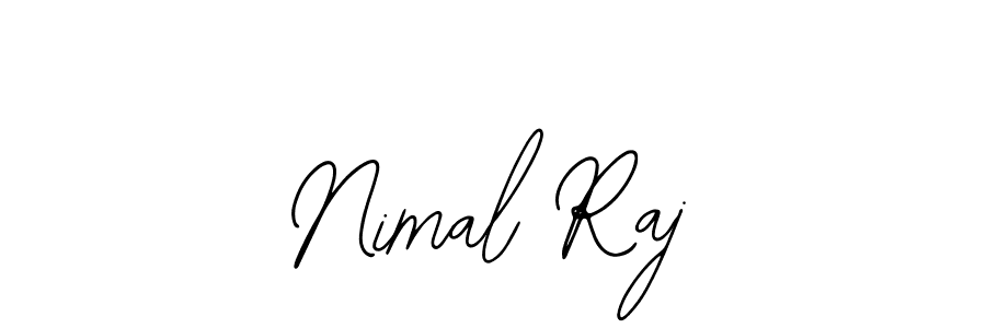 Here are the top 10 professional signature styles for the name Nimal Raj. These are the best autograph styles you can use for your name. Nimal Raj signature style 12 images and pictures png