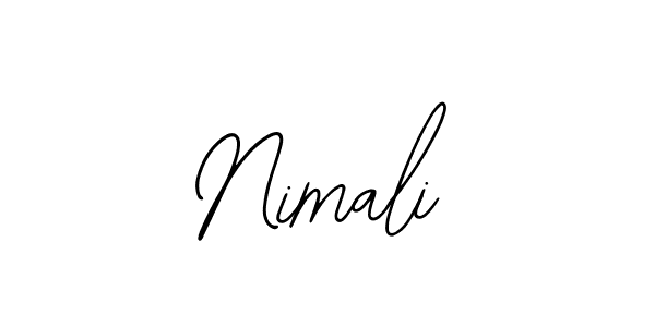 How to Draw Nimali signature style? Bearetta-2O07w is a latest design signature styles for name Nimali. Nimali signature style 12 images and pictures png