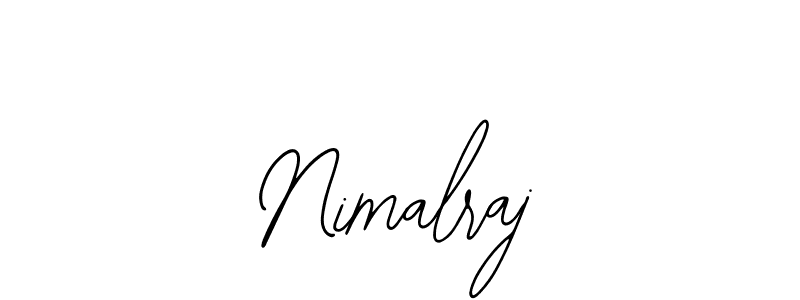 Design your own signature with our free online signature maker. With this signature software, you can create a handwritten (Bearetta-2O07w) signature for name Nimalraj. Nimalraj signature style 12 images and pictures png
