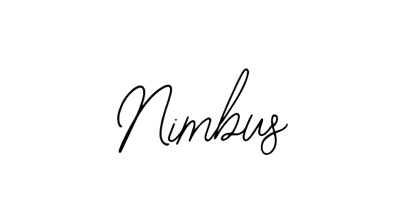 Nimbus stylish signature style. Best Handwritten Sign (Bearetta-2O07w) for my name. Handwritten Signature Collection Ideas for my name Nimbus. Nimbus signature style 12 images and pictures png
