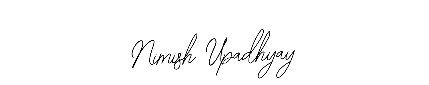 Design your own signature with our free online signature maker. With this signature software, you can create a handwritten (Bearetta-2O07w) signature for name Nimish Upadhyay. Nimish Upadhyay signature style 12 images and pictures png