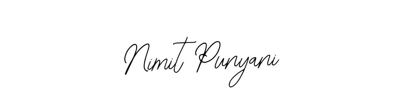 This is the best signature style for the Nimit Punyani name. Also you like these signature font (Bearetta-2O07w). Mix name signature. Nimit Punyani signature style 12 images and pictures png