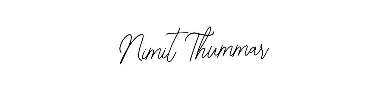 Make a beautiful signature design for name Nimit Thummar. With this signature (Bearetta-2O07w) style, you can create a handwritten signature for free. Nimit Thummar signature style 12 images and pictures png