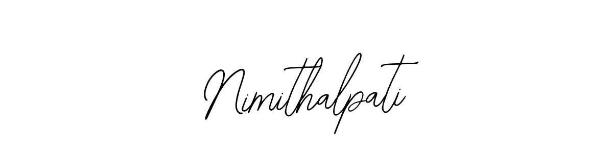 Create a beautiful signature design for name Nimithalpati. With this signature (Bearetta-2O07w) fonts, you can make a handwritten signature for free. Nimithalpati signature style 12 images and pictures png