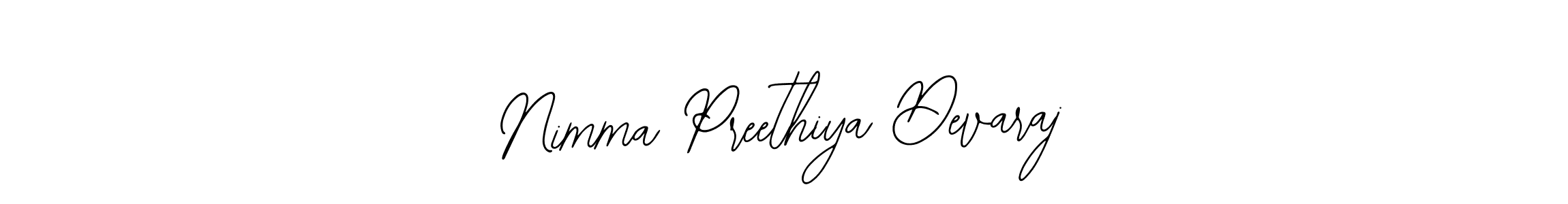 Also You can easily find your signature by using the search form. We will create Nimma Preethiya Devaraj name handwritten signature images for you free of cost using Bearetta-2O07w sign style. Nimma Preethiya Devaraj signature style 12 images and pictures png