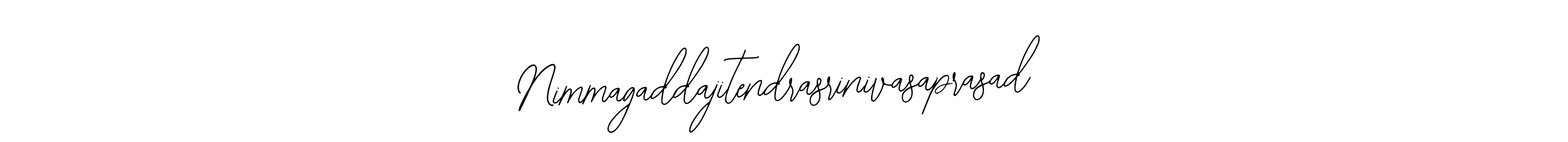 How to make Nimmagaddajitendrasrinivasaprasad signature? Bearetta-2O07w is a professional autograph style. Create handwritten signature for Nimmagaddajitendrasrinivasaprasad name. Nimmagaddajitendrasrinivasaprasad signature style 12 images and pictures png