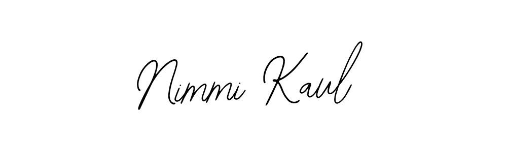 Similarly Bearetta-2O07w is the best handwritten signature design. Signature creator online .You can use it as an online autograph creator for name Nimmi Kaul. Nimmi Kaul signature style 12 images and pictures png
