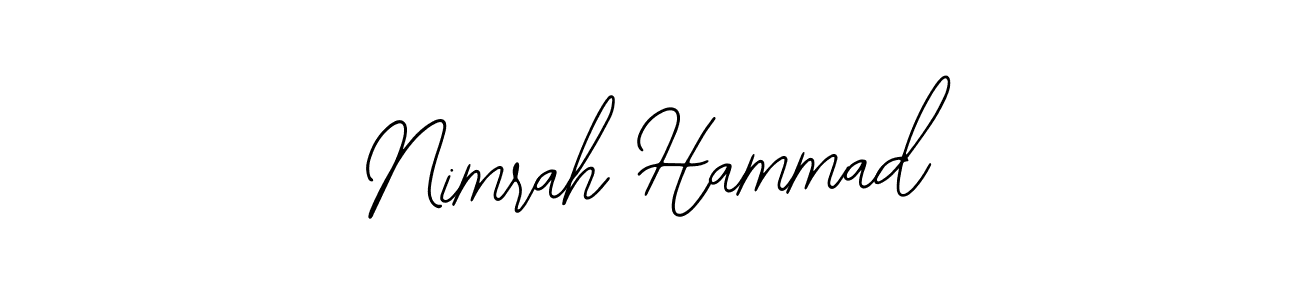 You can use this online signature creator to create a handwritten signature for the name Nimrah Hammad. This is the best online autograph maker. Nimrah Hammad signature style 12 images and pictures png