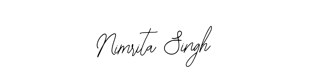 Nimrita Singh stylish signature style. Best Handwritten Sign (Bearetta-2O07w) for my name. Handwritten Signature Collection Ideas for my name Nimrita Singh. Nimrita Singh signature style 12 images and pictures png