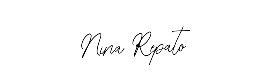 Create a beautiful signature design for name Nina Repato. With this signature (Bearetta-2O07w) fonts, you can make a handwritten signature for free. Nina Repato signature style 12 images and pictures png