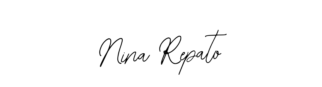 Nina Repato stylish signature style. Best Handwritten Sign (Bearetta-2O07w) for my name. Handwritten Signature Collection Ideas for my name Nina Repato. Nina Repato signature style 12 images and pictures png