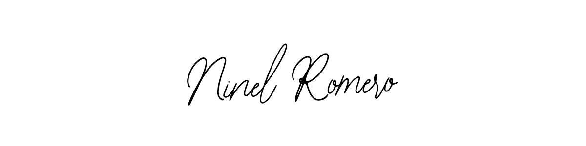 Use a signature maker to create a handwritten signature online. With this signature software, you can design (Bearetta-2O07w) your own signature for name Ninel Romero. Ninel Romero signature style 12 images and pictures png