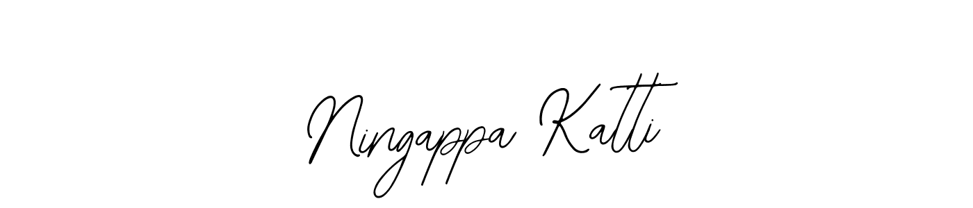 Bearetta-2O07w is a professional signature style that is perfect for those who want to add a touch of class to their signature. It is also a great choice for those who want to make their signature more unique. Get Ningappa Katti name to fancy signature for free. Ningappa Katti signature style 12 images and pictures png