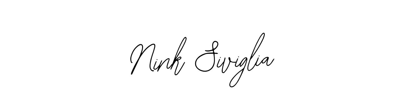 Best and Professional Signature Style for Nink Siviglia. Bearetta-2O07w Best Signature Style Collection. Nink Siviglia signature style 12 images and pictures png