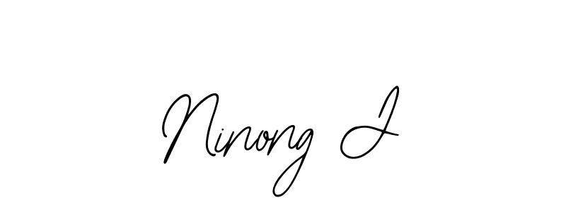 Make a beautiful signature design for name Ninong J. With this signature (Bearetta-2O07w) style, you can create a handwritten signature for free. Ninong J signature style 12 images and pictures png