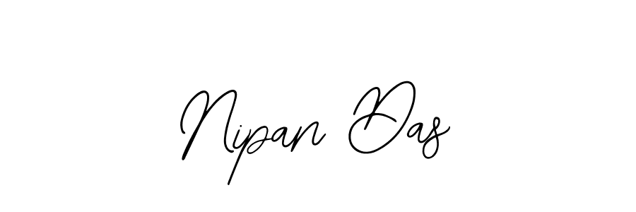 Also we have Nipan Das name is the best signature style. Create professional handwritten signature collection using Bearetta-2O07w autograph style. Nipan Das signature style 12 images and pictures png