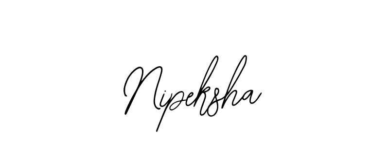 Also You can easily find your signature by using the search form. We will create Nipeksha name handwritten signature images for you free of cost using Bearetta-2O07w sign style. Nipeksha signature style 12 images and pictures png