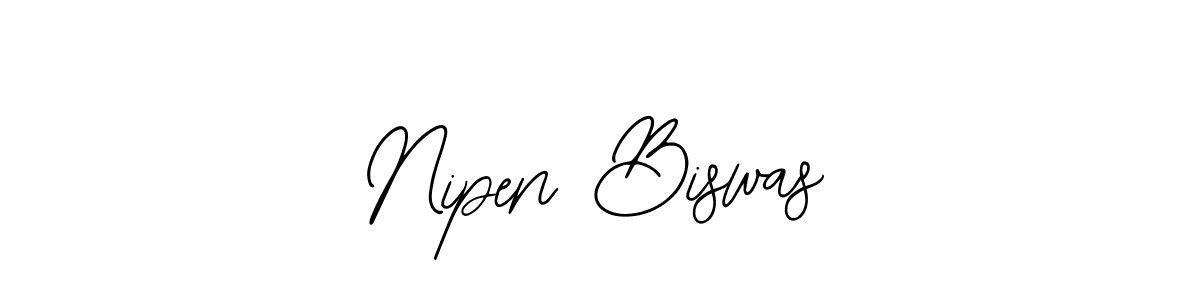 Make a beautiful signature design for name Nipen Biswas. Use this online signature maker to create a handwritten signature for free. Nipen Biswas signature style 12 images and pictures png